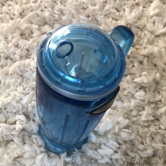 2001 Starbucks 16oz Barista Blue Retro Rocket Tumbler - Picture 4 of 6